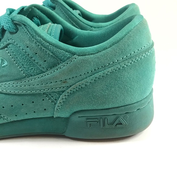 Suede Fila Original Fitness Aqua Lowtop Sneakers - Picture 9 of 15